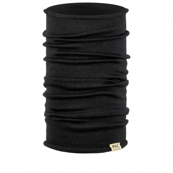 Image of P.A.C. - Nature Merin 100% Recycled Merino Neckwarmer - Schlauchschal Gr One Size schwarz