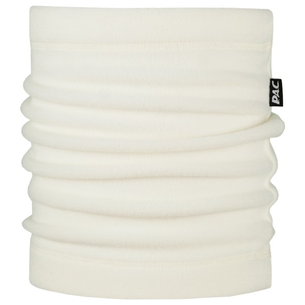 Image of P.A.C. - Neckwarmer Fleece - Schlauchschal Gr One Size beige/weiß