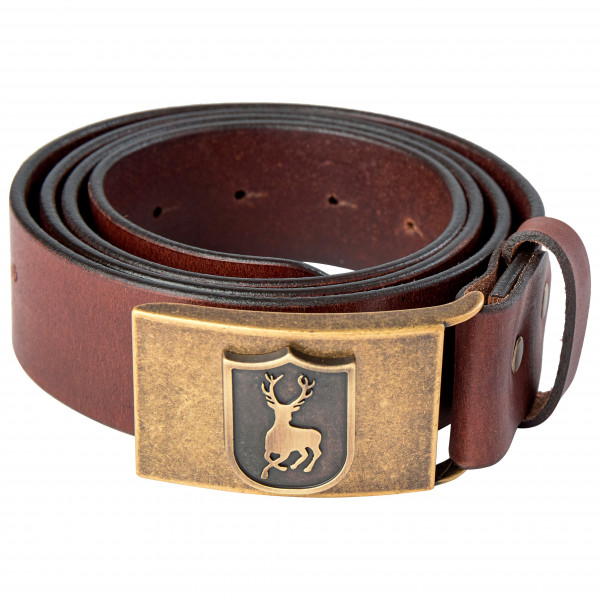 Image of Deerhunter - Leather Belt - Gürtel Gr 115 cm braun;grau