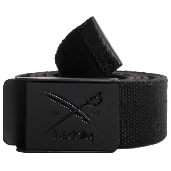 Image of Iriedaily - Flag Rubber Belt - Gürtel Gr One Size schwarz