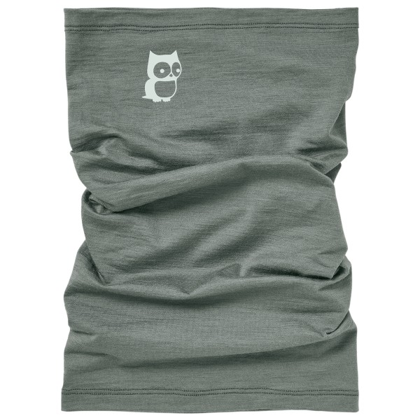 Image of Namuk - Kid"s Gufo Merino Schlauchschal Gr One Size oliv/grau'