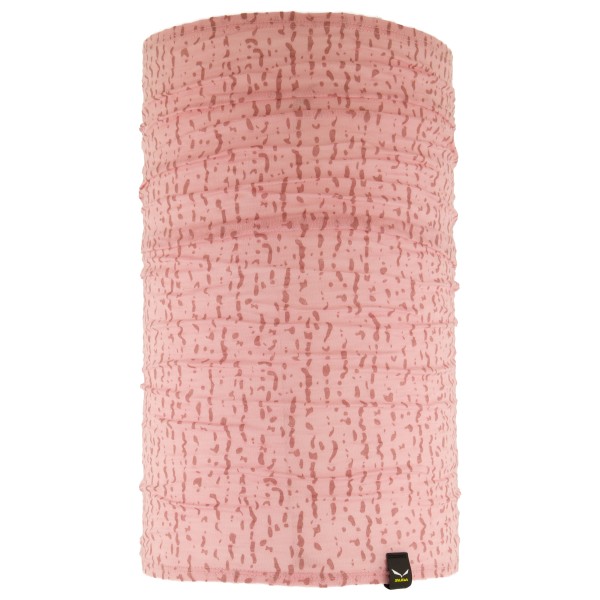 Image of Salewa - Pure Alpine Merino Necktube - Schlauchschal Gr One Size blau;rosa/braun