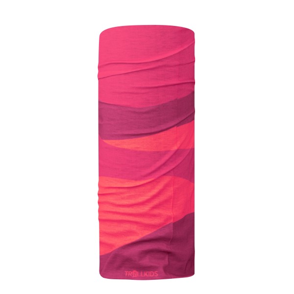 Trollkids Coastal Sunset Multitube Halstuch Kinder Wandern (Gr One Size |rosa)