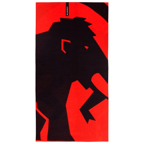Image of Mammut - Mammut Neck Gaiter Logo - Halstuch Gr One Size schwarz/rot