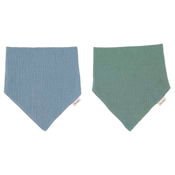 Image of Sterntaler - Kid"s Halstücher Doppelpack Musselin - Halstuch Gr One Size türkis'