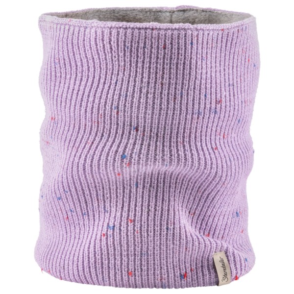 Image of Sterntaler - Kid"s Schlauchschal Strick Sprenkel - Halstuch Gr One Size lila'