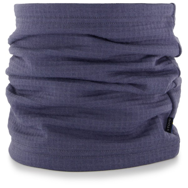 Stoic MerinoWaffleFleece320 NorrdalSt. Neckwarmer Colsjaal Blauw