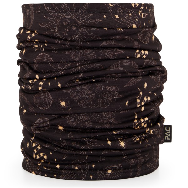 P.A.C. Brushed Fleece Halsdoek Zwart