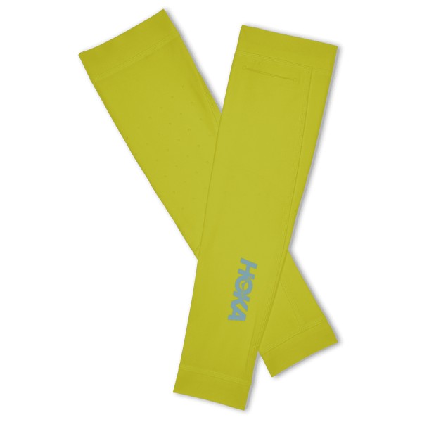 HOKA Race Day Arm Sleeve Armlinge Herren (Gr L |gelb)