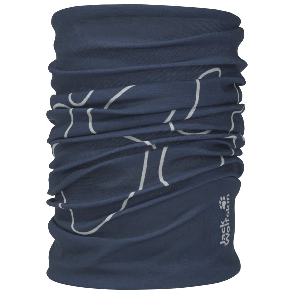 Jack Wolfskin – Kid’s Solid Neckgaiter – Halsdoek maat , Blauw