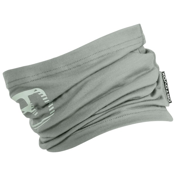 Ortovox 120 Cool Tec Logo Neckwarmer Halstuch Trekking (Gr One Size |grau)