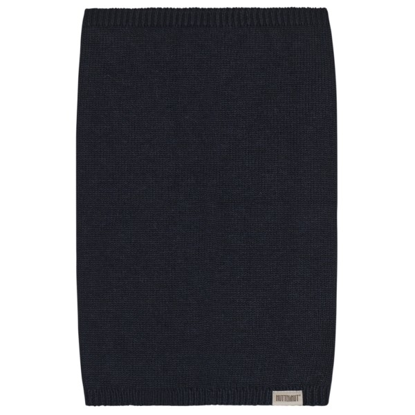 Huttelihut Kid’s Tube Wool Knit Sjaal Zwart