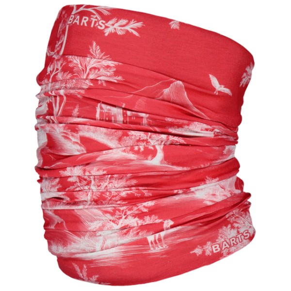 Barts Multicol Toile Sjaal Rood