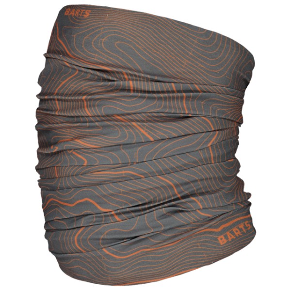 Barts Multicol Topographic Sjaal Grijs