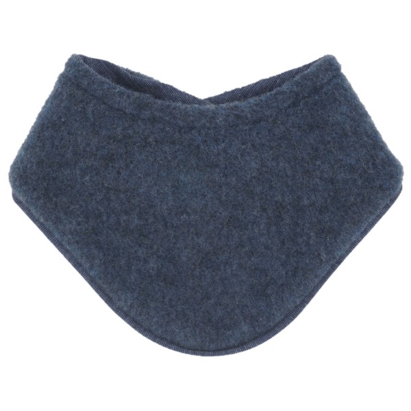 maximo Baby’s Jersey Fleece Halstuch m. Klettverschluss Halsdoek Blauw