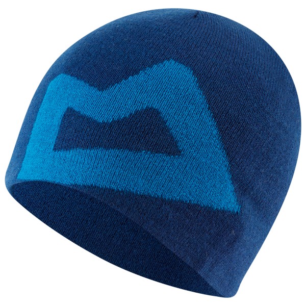Mountain Equipment Branded Knitted Beanie Muts Blauw