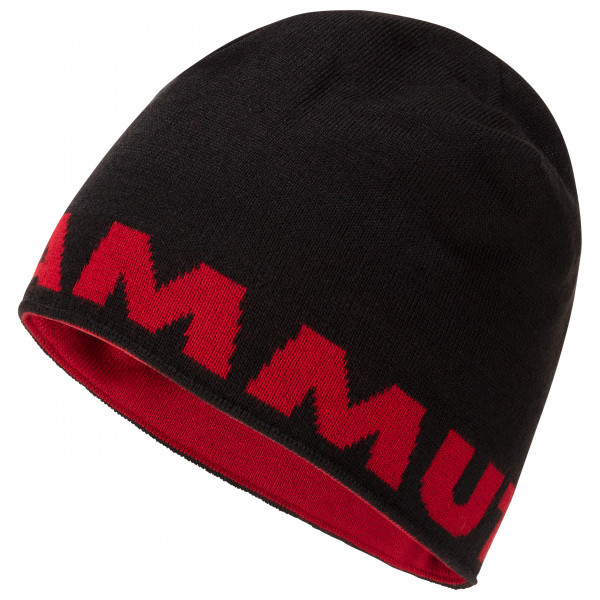 Image of Mammut - Mammut Logo Beanie - Mütze Gr One Size schwarz bei Bergfreunde.ch - der Outdoor Shop