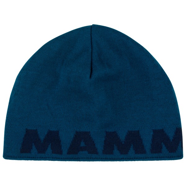 Image of Mammut - Mammut Logo Beanie - Mütze Gr One Size blau