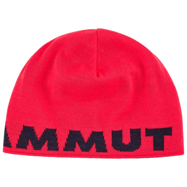Image of Mammut - Mammut Logo Beanie - Mütze Gr One Size rot
