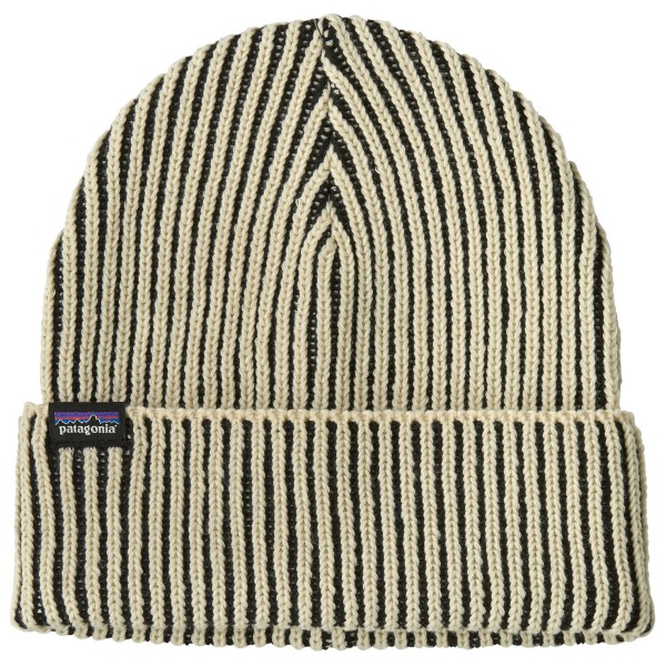 Patagonia Fishermans Rolled Beanie Mütze (Gr One Size |beige/oliv)