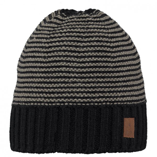 Image of Barts - David Beanie - Mütze Gr One Size schwarz/grau