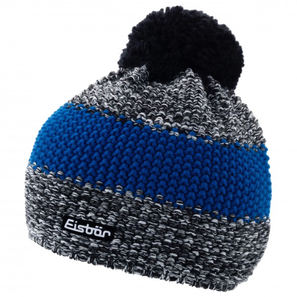 Image of Eisbär - Styler Pompon MÜ - Mütze Gr One Size bunt;grau;schwarz bei Bergfreunde.ch - der Outdoor Shop