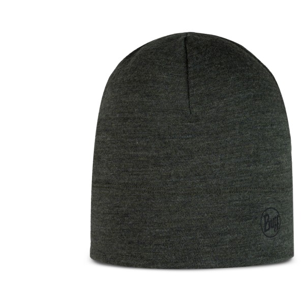 Buff Midweight Merino Wool Hat - Muts maat One Size, zwart, foto 2