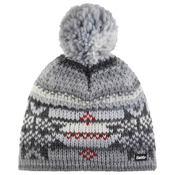 Mütze Eisbär Ike Pompon (Gr One Size |grau)