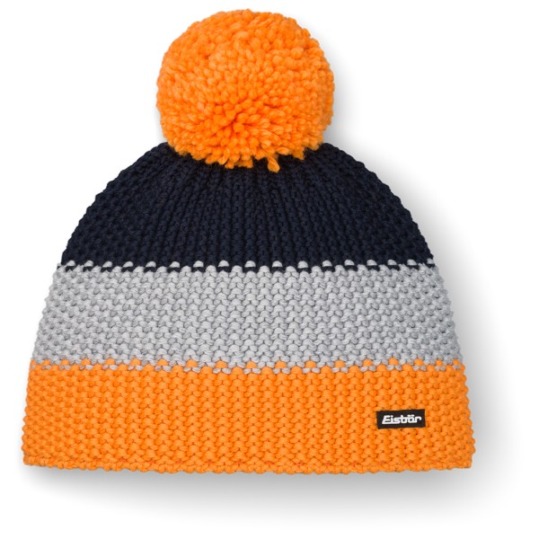 Eisbär Kid’s Star Pompon Mütze cm 7-8 Years Oranje