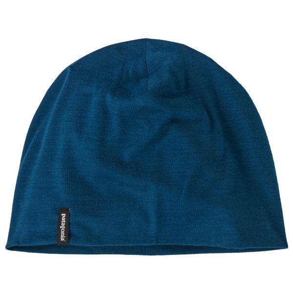 Image of Patagonia - Overlook Merino Wool Liner Beanie - Mütze Gr One Size blau