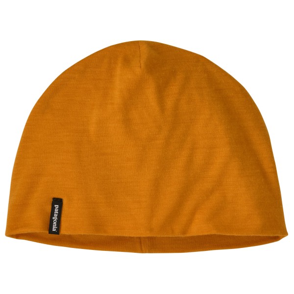Patagonia Overlook Merino Wool Liner Beanie Muts Oranje