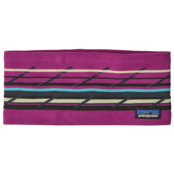 Patagonia Powder Town Headband Hoofdband Purper