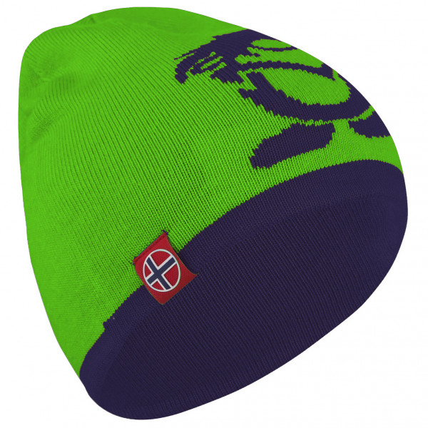 Image of Trollkids - Kid"s Troll Beanie - Mütze Gr 48-52 cm - 2-5 Years grün/blau'