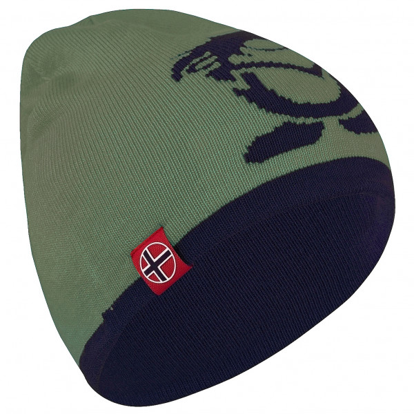 Image of Trollkids - Kid"s Troll Beanie - Mütze Gr 48-52 cm - 2-5 Years oliv/blau'