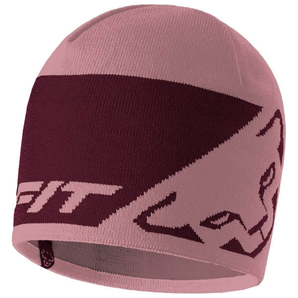 Image of Dynafit - Leopard Logo Beanie - Mütze Gr 58 cm rot
