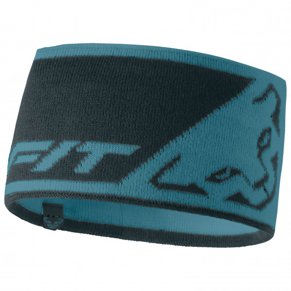 Image of Dynafit - Leopard Logo Headband - Stirnband Gr 58 cm blau