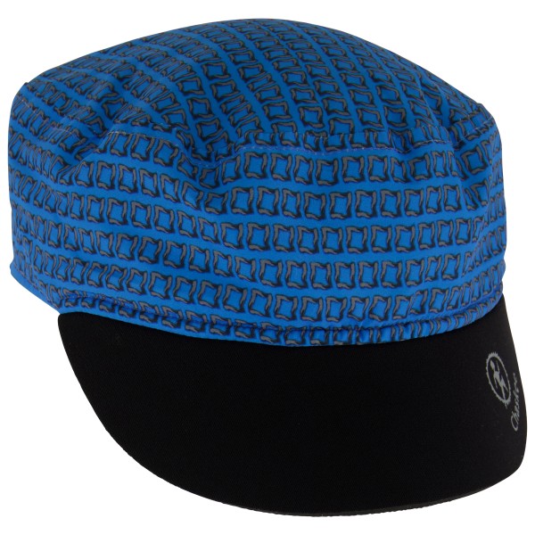 Image of Chaskee - Reversible Cap Fancy Squares - Cap Gr One Size - 52-60 cm blau
