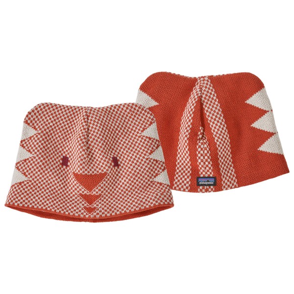 Image of Patagonia - Baby's Animal Friends Beanie - Mütze Gr 24 Months;3 Months;5 Years;6 Months bunt;grau;rot bei Bergfreunde.ch - der Outdoor Shop