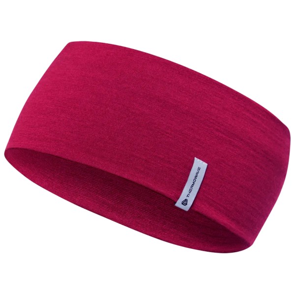 Thermowave Head Band Merino Hoofdband Rood