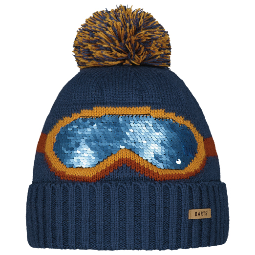 Image of Barts - Kid"s Frient Beanie - Mütze Gr 53 cm blau;schwarz'
