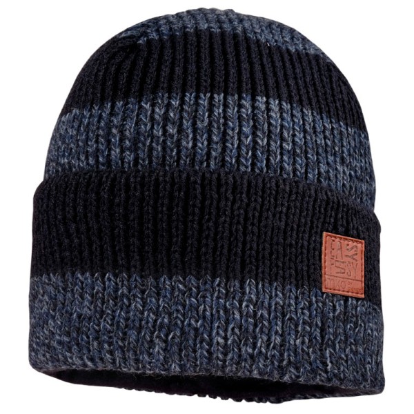 Image of maximo - Kid's Boy-Beanie mit Umschlagrand - Mütze Gr 53 cm;57 cm schwarz bei Bergfreunde.ch - der Outdoor Shop
