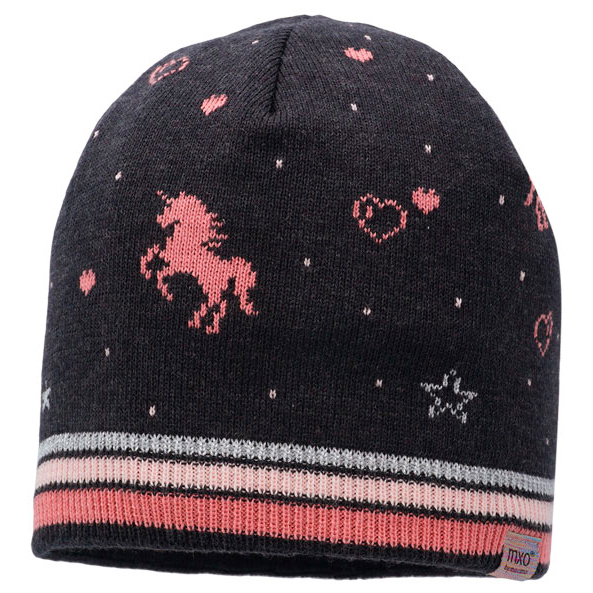 Image of maximo - Kid's Mini Girl-Mütze Randlos Gr 47 cm;49 cm;51 cm;53 cm schwarz bei Bergfreunde.ch - der Outdoor Shop