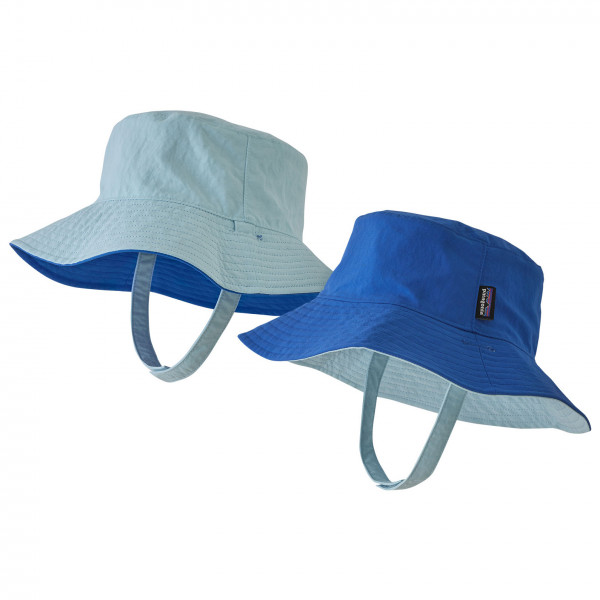 Image of Patagonia - Kid's Sun Bucket Hat - Hut Gr 12 Months;24 Months;5 Years;6 Months blau;grün;rot/türkis;türkis bei Bergfreunde.ch - der Outdoor Shop