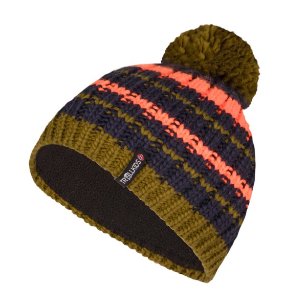 Trollkids Kid’s Hafjell Bobble Cap Muts cm 2-5 Years Bruin
