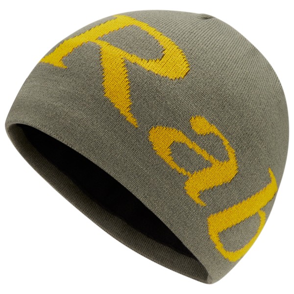 Rab Logo Beanie Muts Olijfgroen