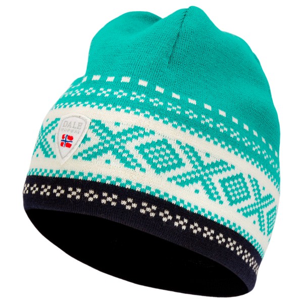 Image of Dale of Norway - Dystingen Hat - Mütze Gr One Size bunt;türkis