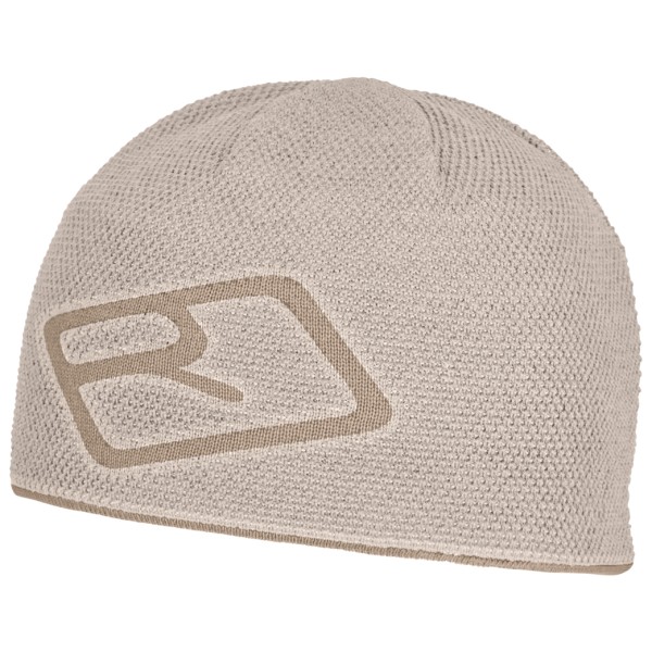 Ortovox Merino Logo Knit Beanie Muts cm Grijs