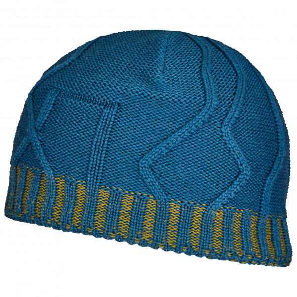 Image of Ortovox - Merino Tangram Knit Beanie - Mütze Gr 50-56 cm blau
