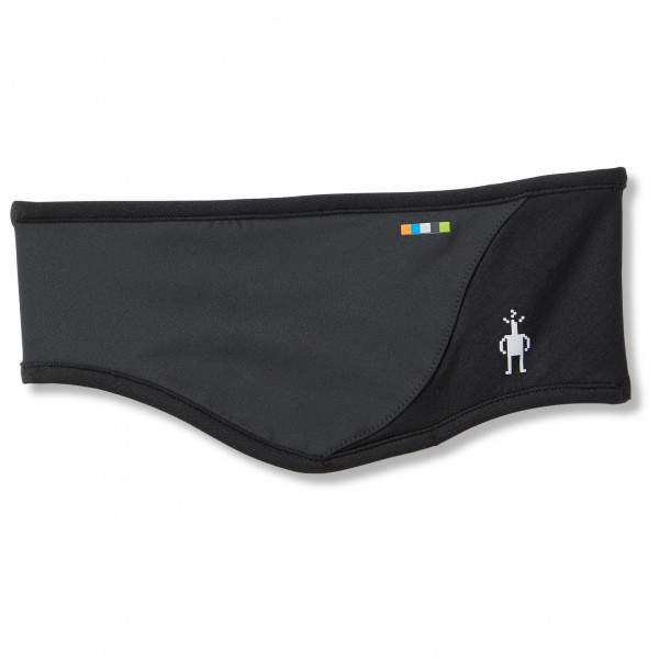 Image of Smartwool - Merino Sport Fleece Wind Headband - Stirnband Gr One Size grau/schwarz