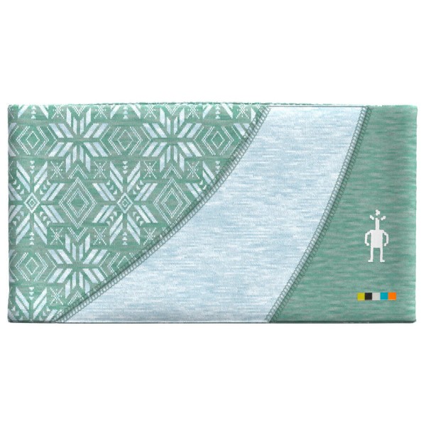 Image of Smartwool - Thermal Merino Colorblock Headband - Stirnband Gr One Size türkis/grau
